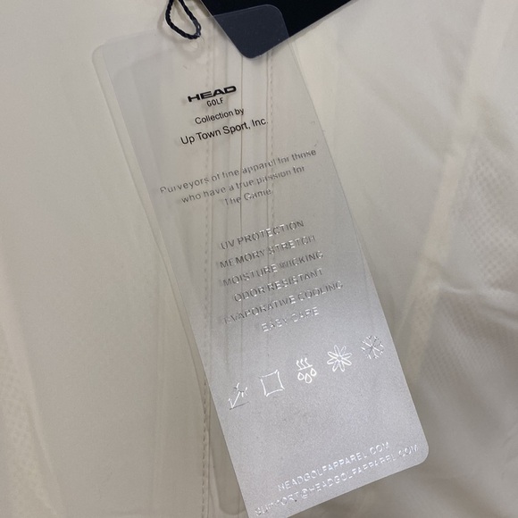 NWT Head Golf the Chloe zip front jacket with zip in hidden hood Size M - Picture 8 of 9